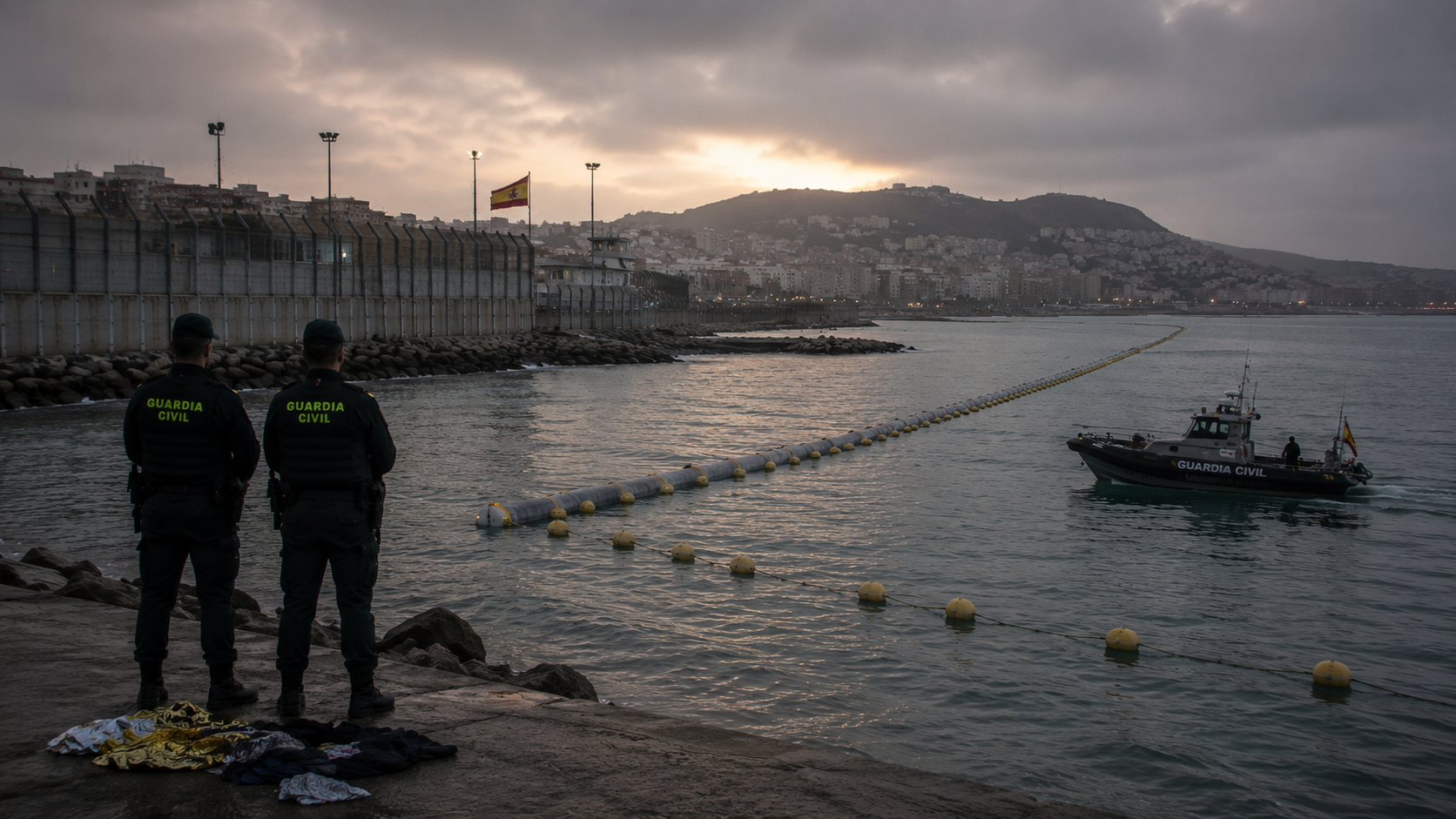 Spain Builds a Floating Wall After Ceuta Border Rush Leaves 67 Dead