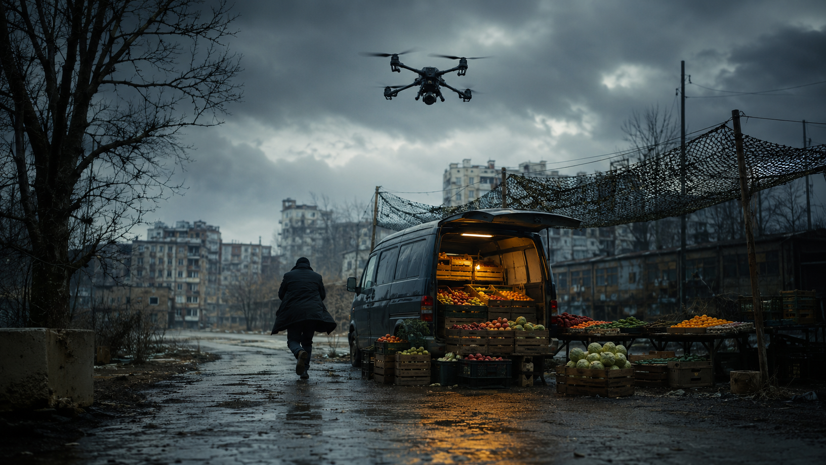 The Drone That Hunted a Market Vendor Exposes Kherson’s “Human Safari”
