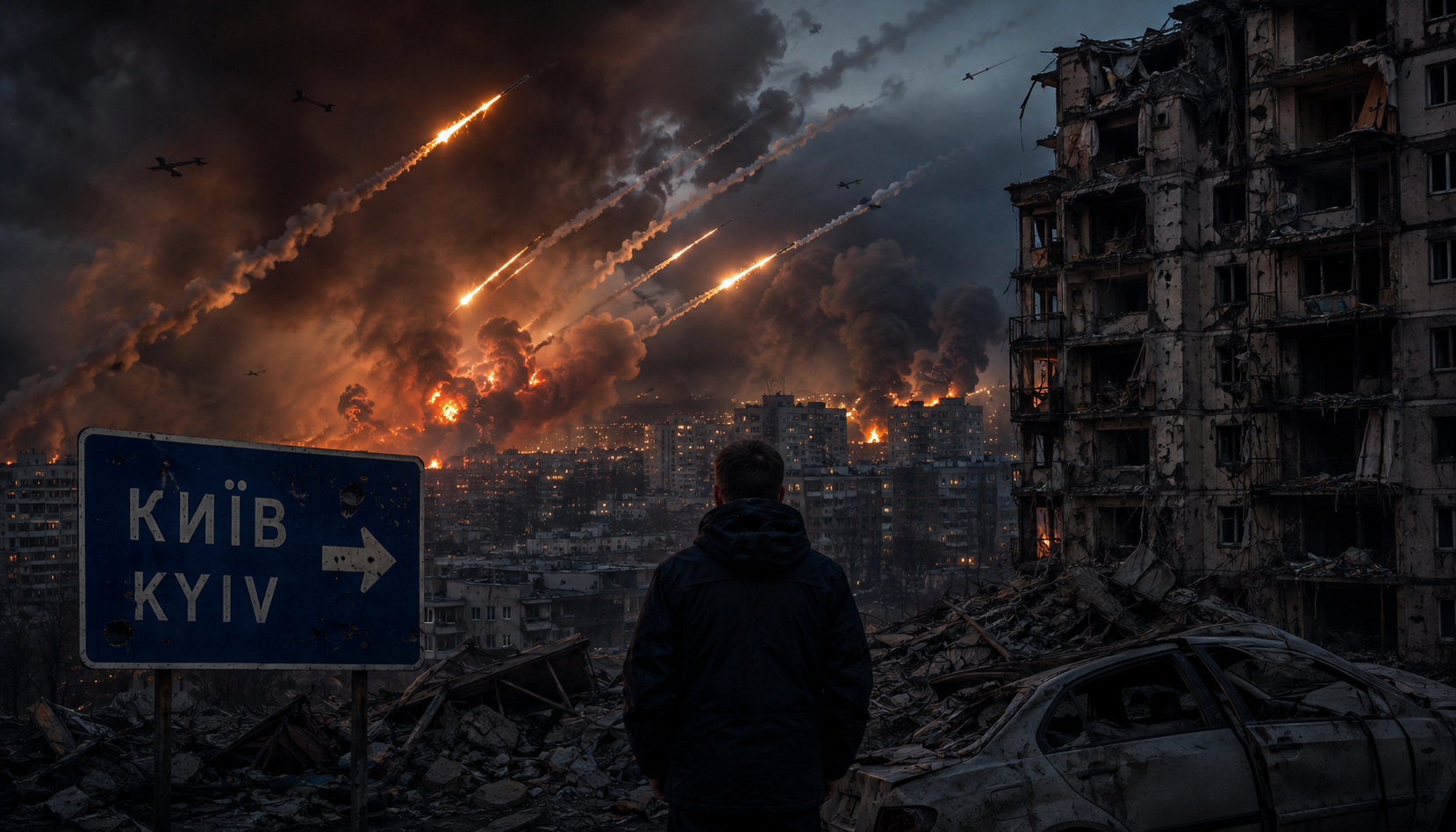 Russia Hammers Kyiv In Nine-Hour Missile Barrage — At Least 16 Dead As Patriot Shortage Bites