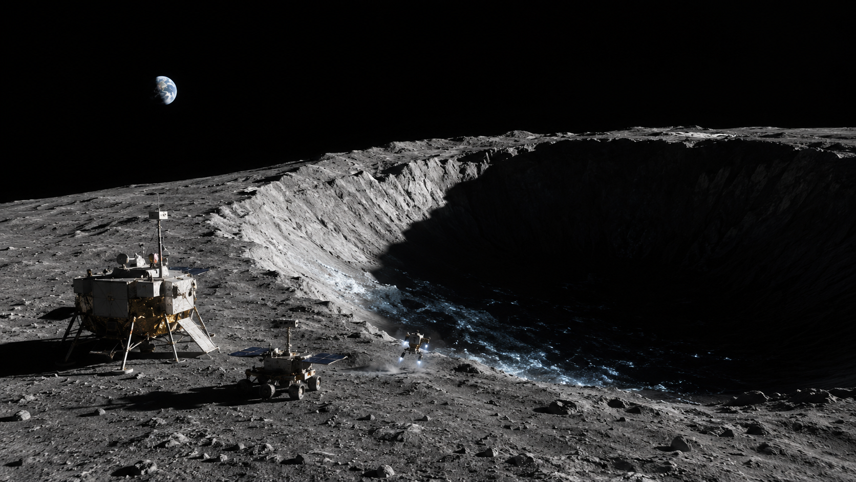 China Is Hunting For Ice On The Moon — And It Could Decide Who Builds The First Lunar Base