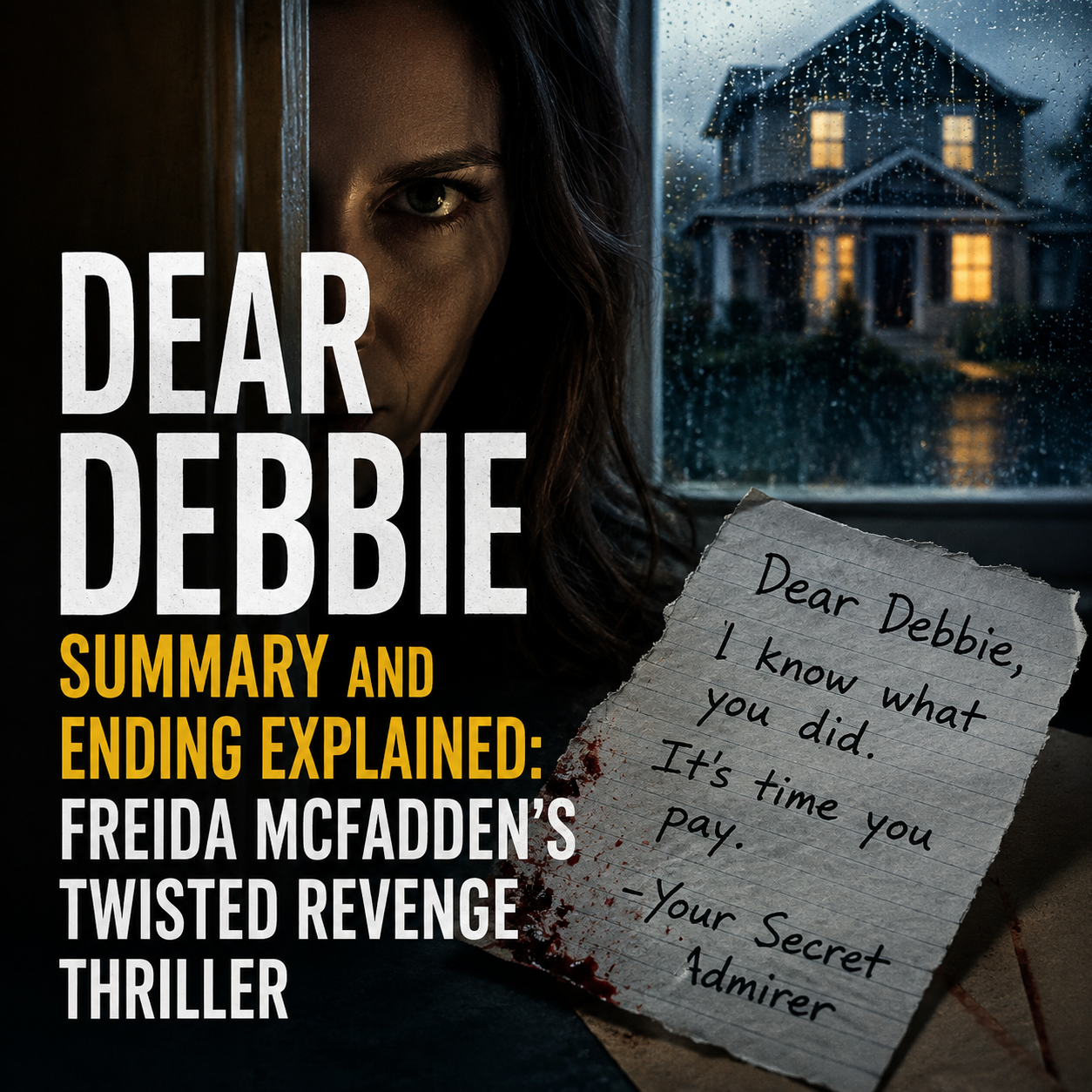 Dear Debbie Summary And Ending Explained: Freida McFadden’s Twisted Revenge Thriller