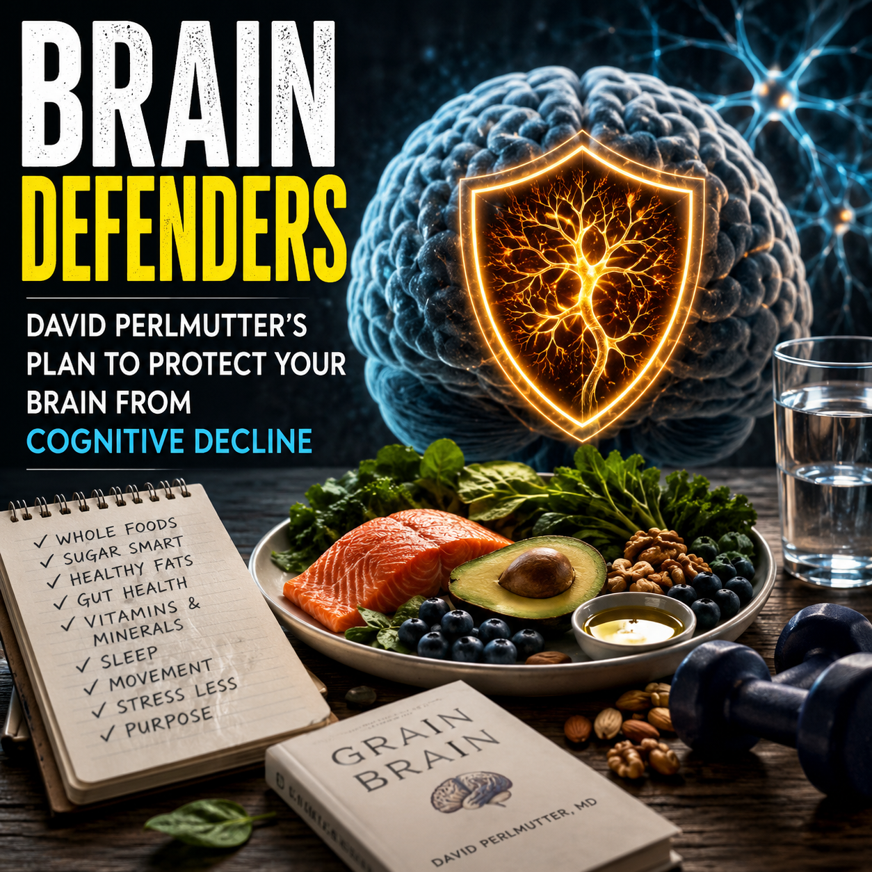 Brain Defenders Summary: David Perlmutter’s Plan To Protect Your Brain From Cognitive Decline