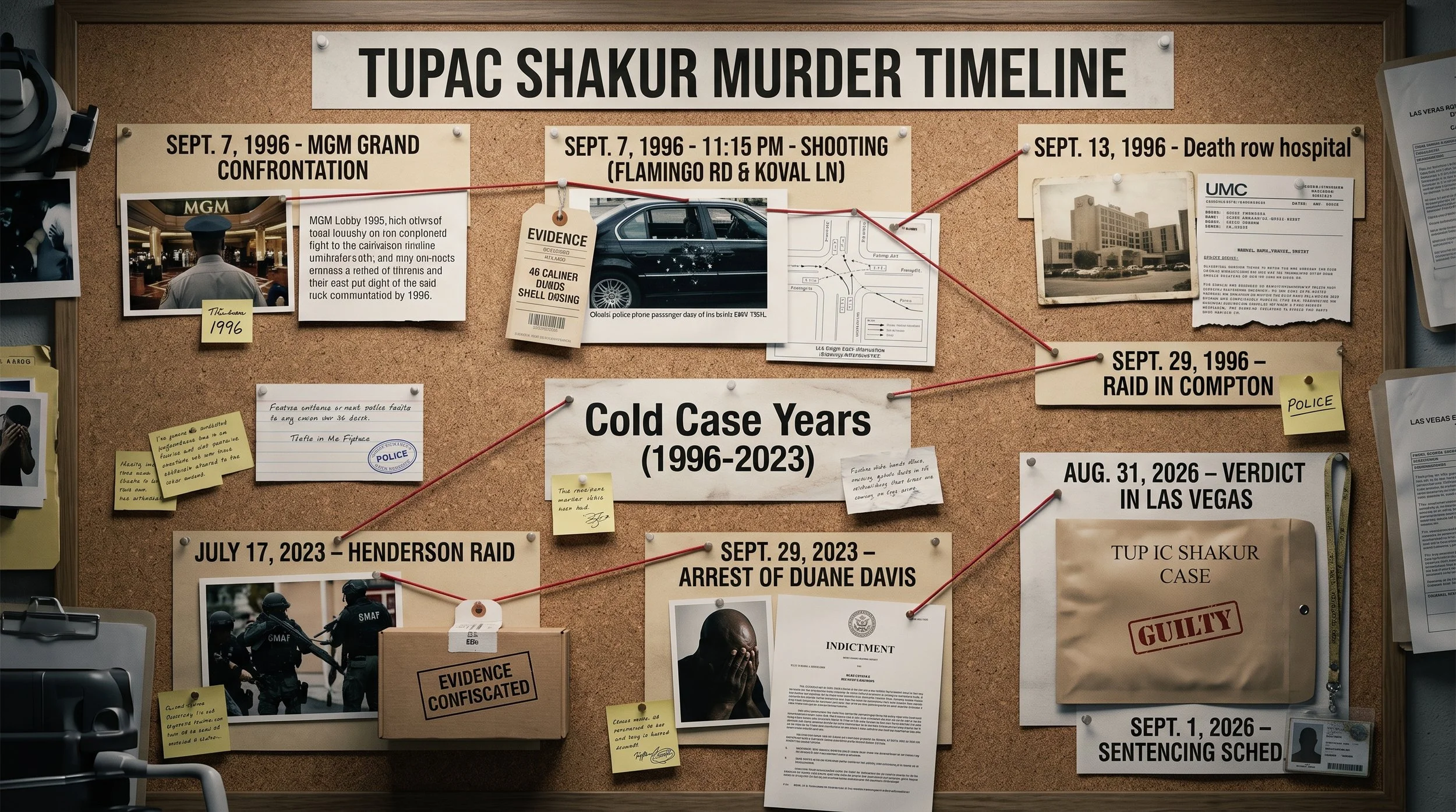 True Crime: Tupac Shakur Murder Timeline - What Happened And How The Case Was Finally Solved