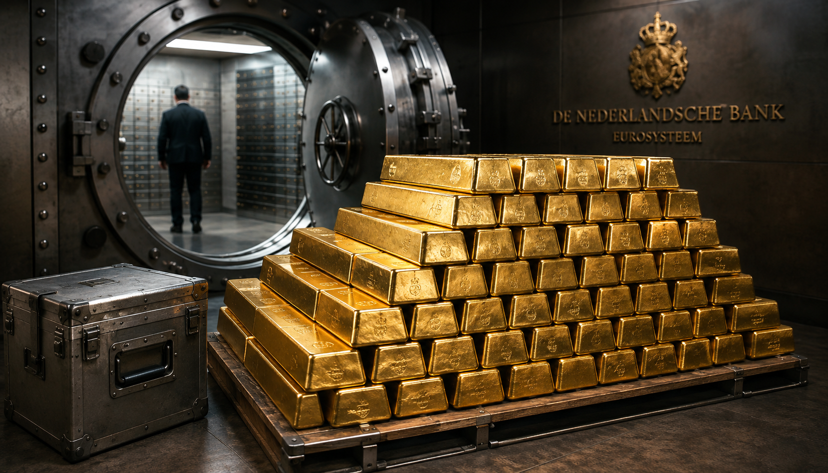 Dutch Central Bank Moves €10 Billion in Gold Out of North America for ‘Crisis Preparedness’