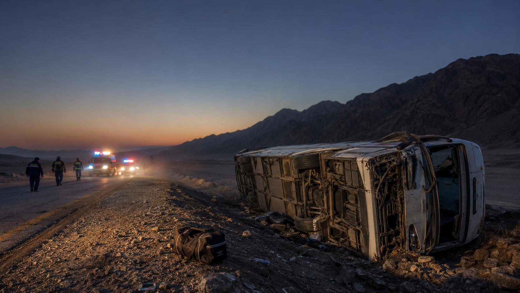 At Least 22 Killed in Egypt Bus Disaster on Popular Red Sea Tourist Route