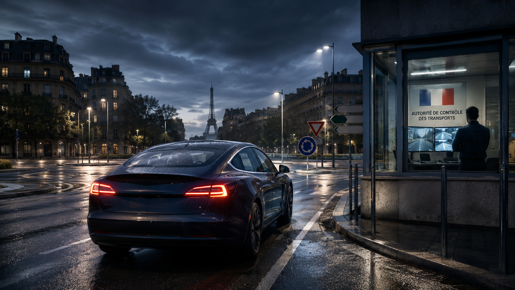 France Begins Tesla Self-Driving Road Tests as Europe Moves Closer to Landmark Approval
