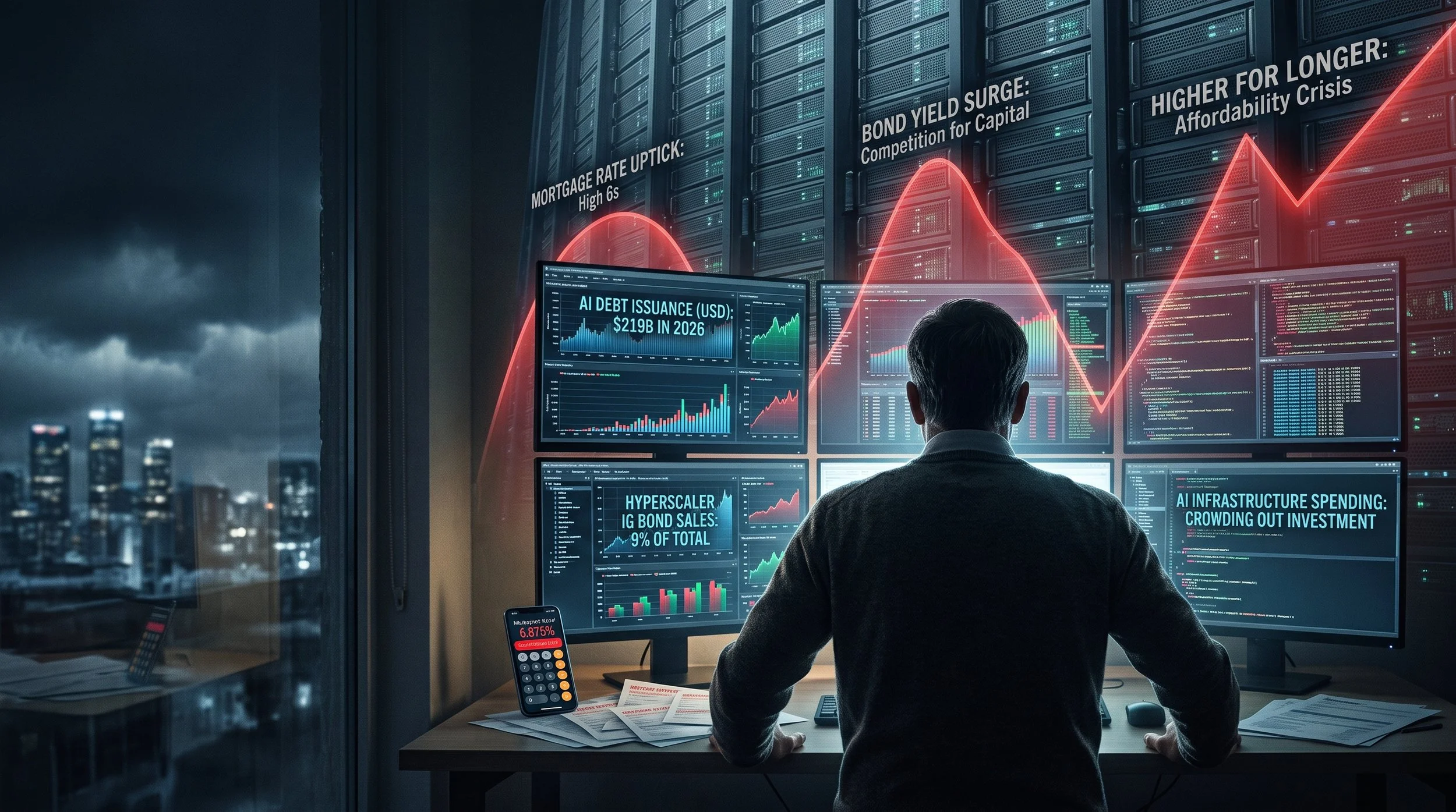 Could the AI Boom Keep Mortgages Expensive for Years?