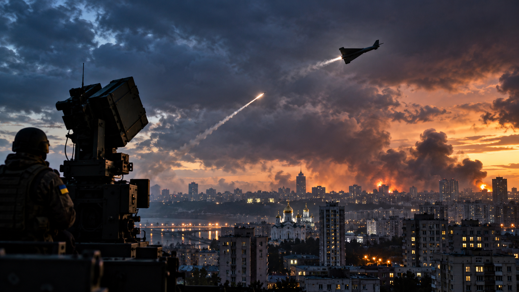Kyiv Under Attack Around the Clock