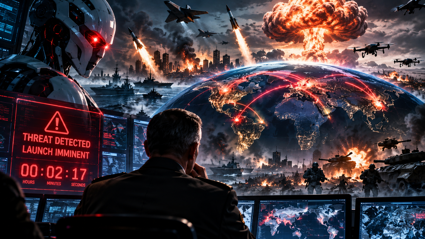 AI Could Trigger World War Three — And Humanity May Have Minutes to Stop It