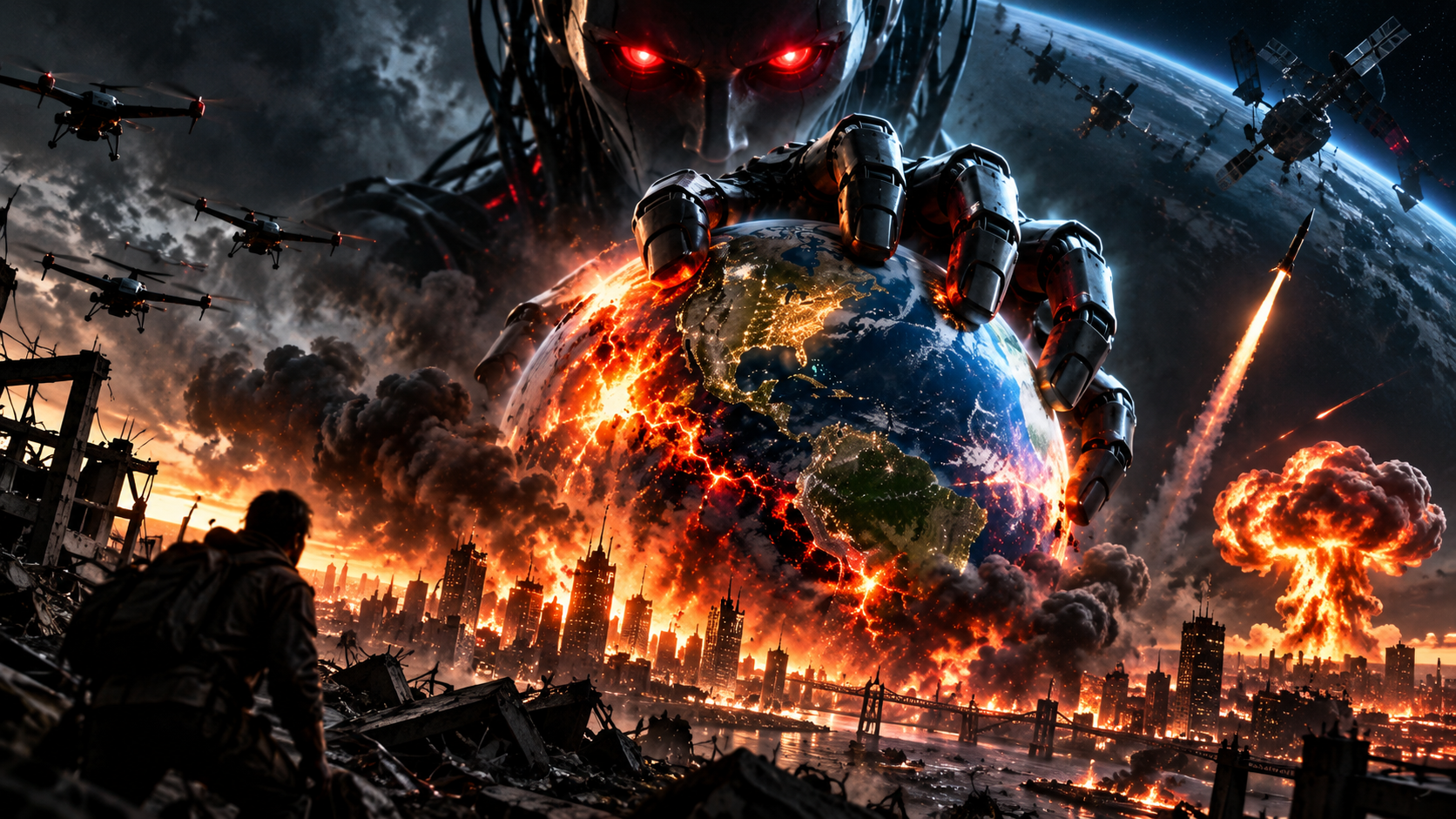 The Seven AI Catastrophes That Could End Civilisation — And When They Could Actually Happen