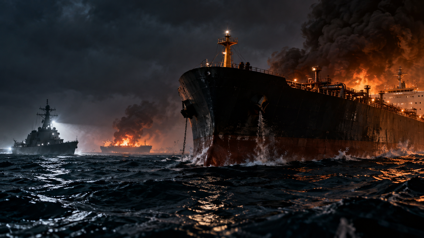 Iran and US Unleash Biggest Wave of Attacks on Shipping Since War Began