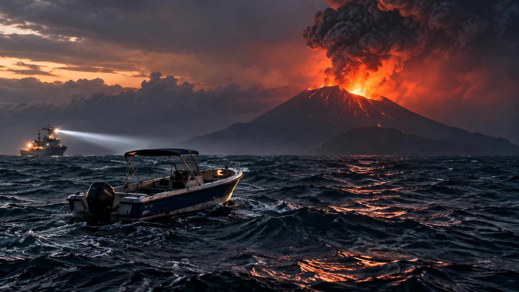 Eight Vanish at Sea Beside One of Indonesia’s Most Dangerous Volcanoes
