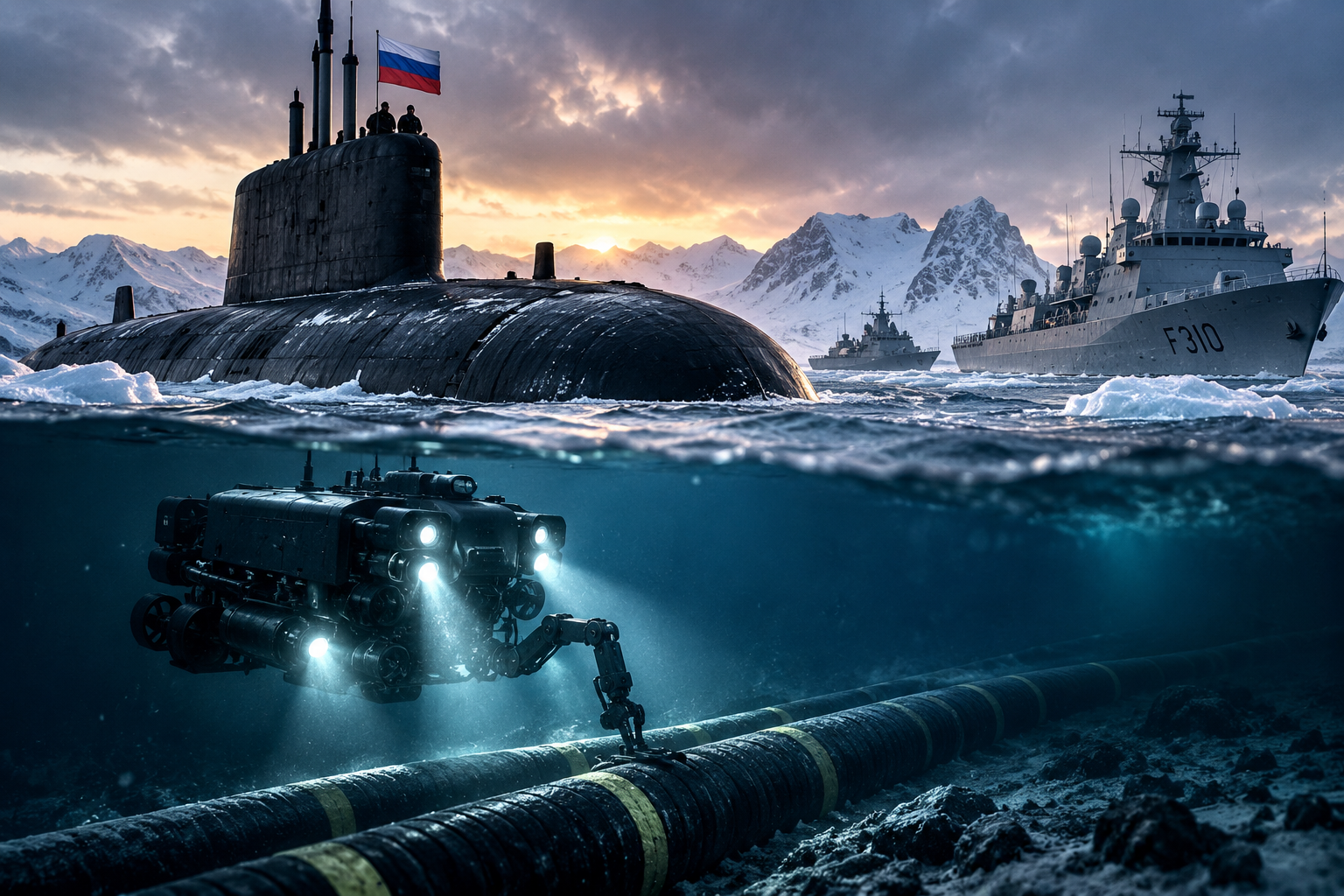 NATO Caught Russian Submarines Rehearsing A Secret Attack On Critical Undersea Cables