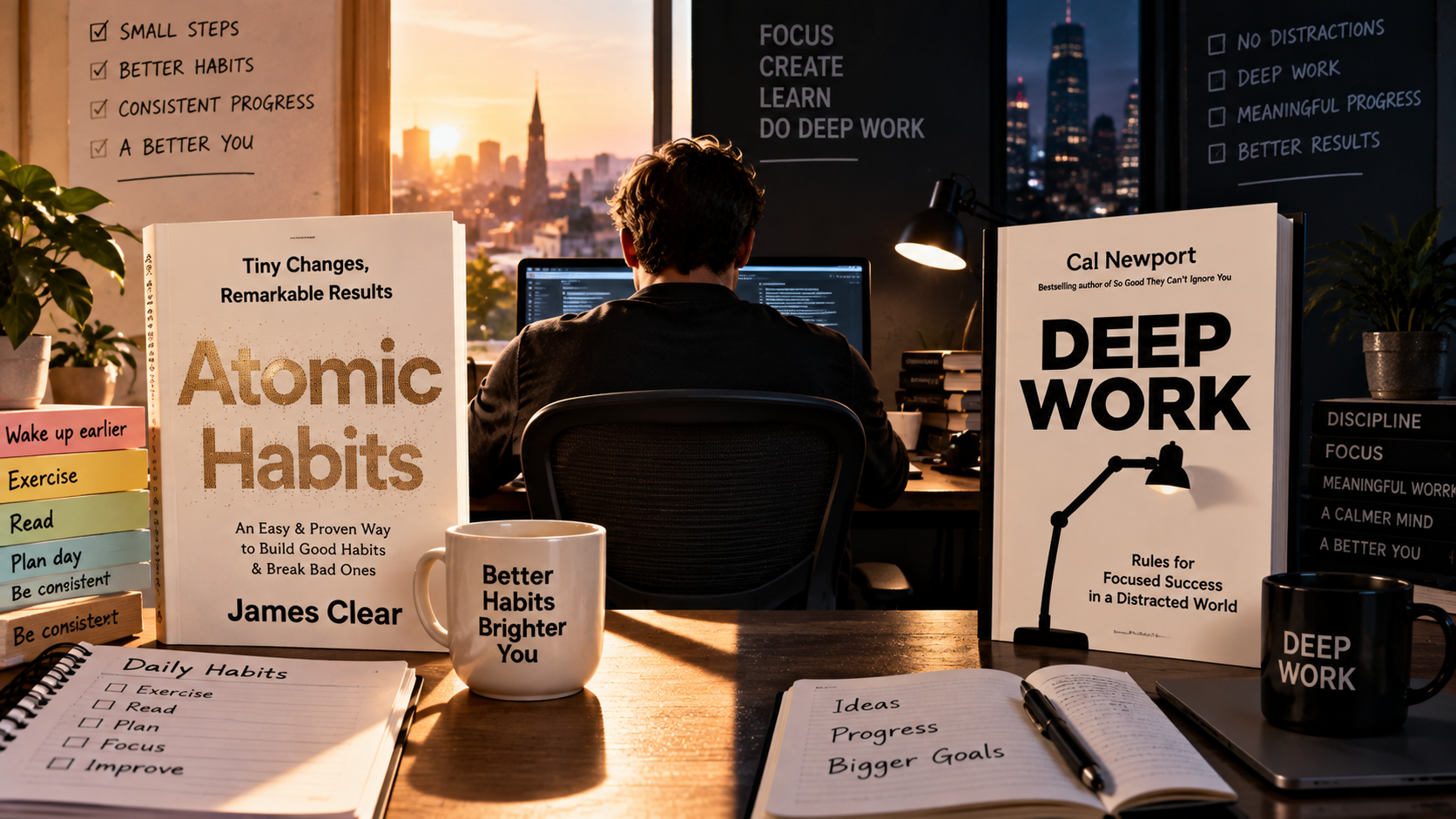 Atomic Habits Vs Deep Work: Which Problem Does Each Book Help You Solve?