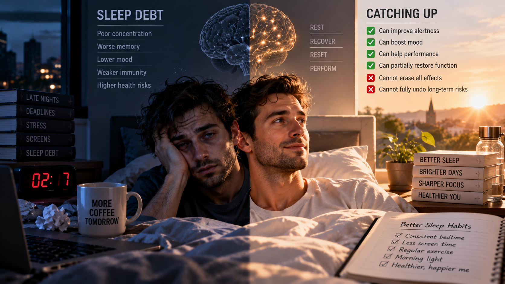 Sleep Debt Explained: What Catching Up Can And Cannot Do