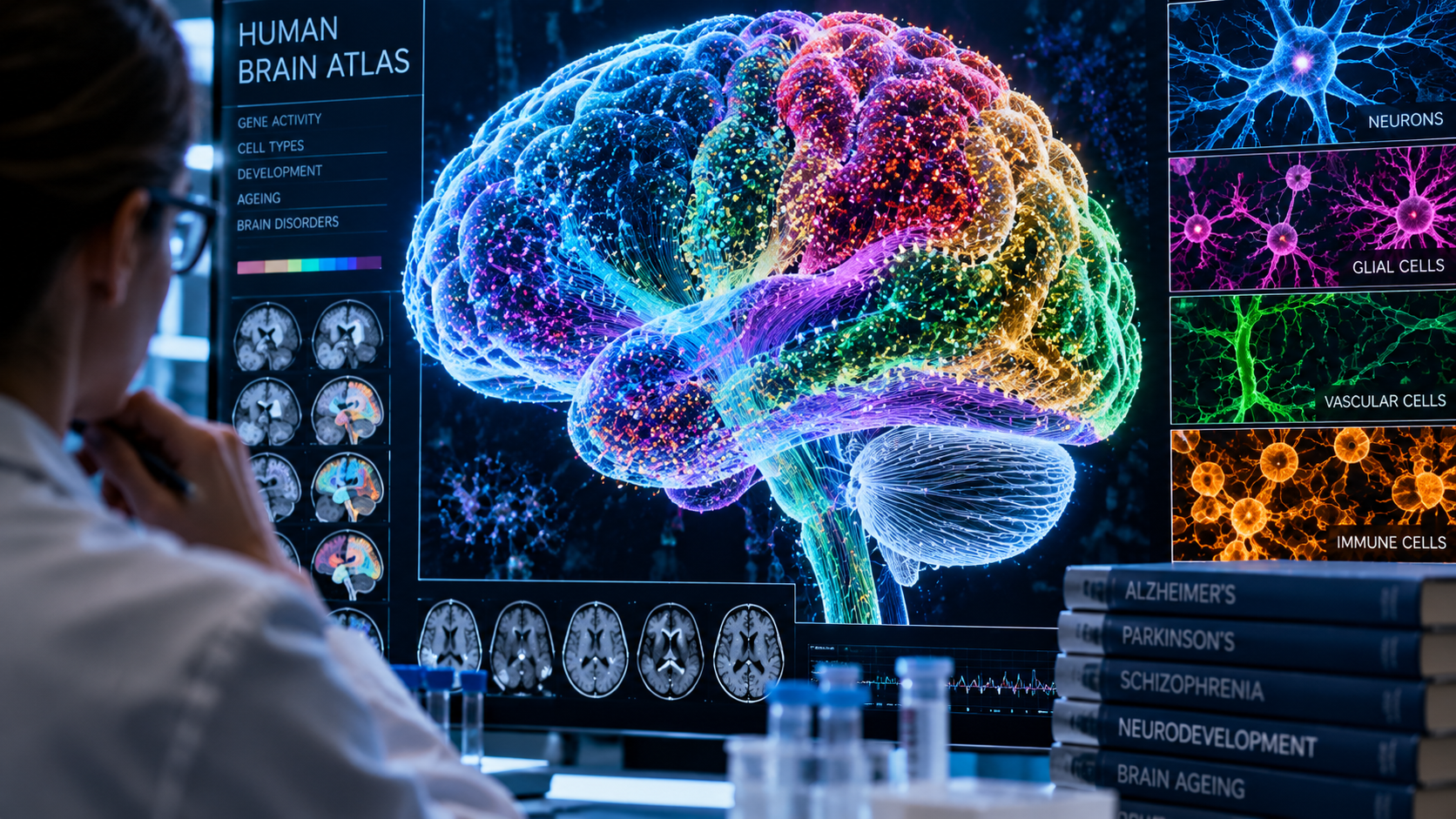 Landmark Human Brain Atlas Maps Gene Activity Across A Lifetime And Reveals New Disease Clues