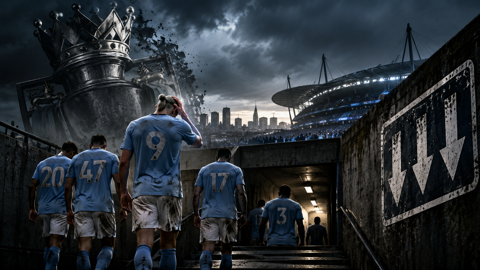 Manchester City Could Be Dragged Into A Relegation Battle — And The Points Maths Is Brutal