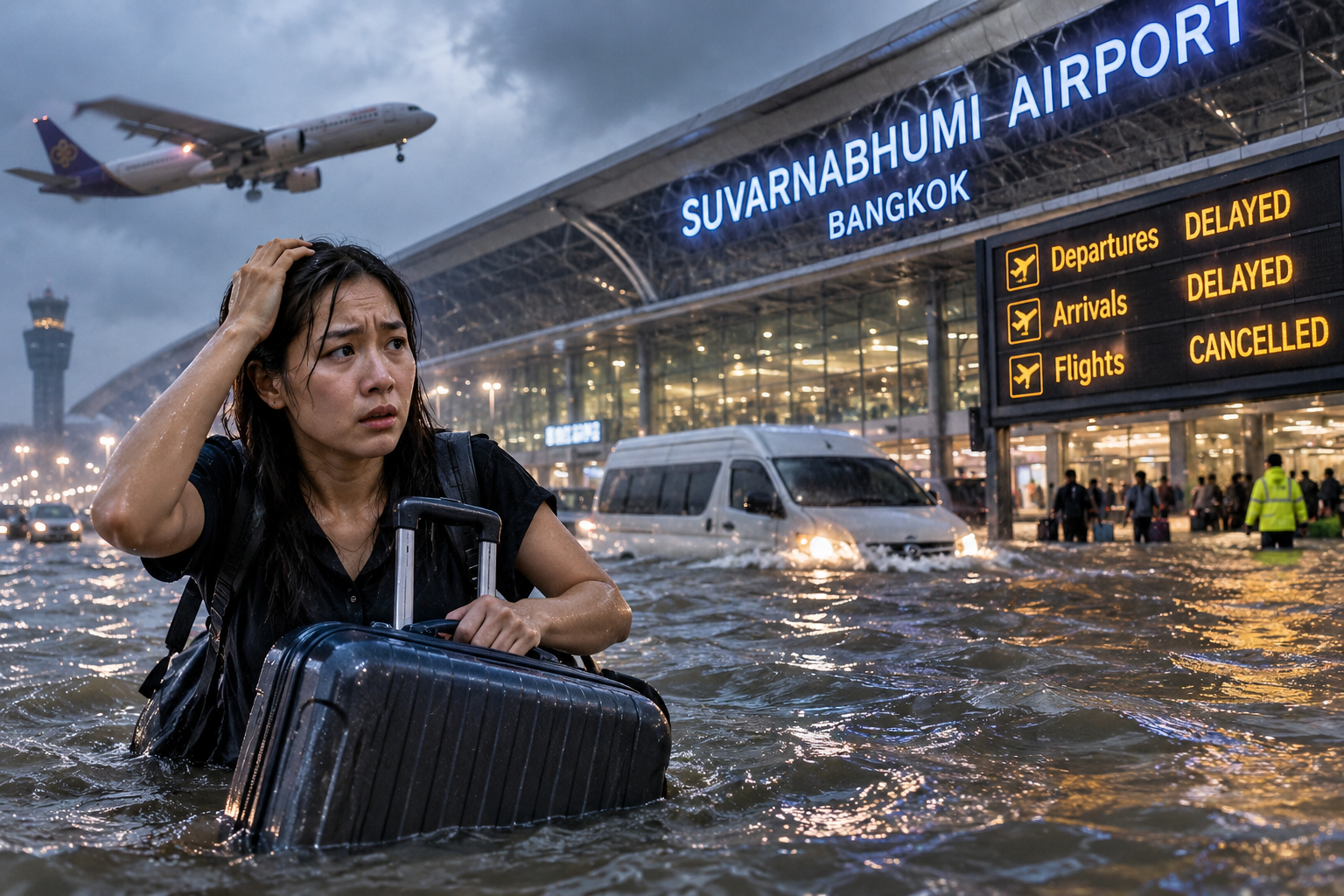 Thailand Floods Kill At Least 23 As Bangkok Airport Descends Into Chaos