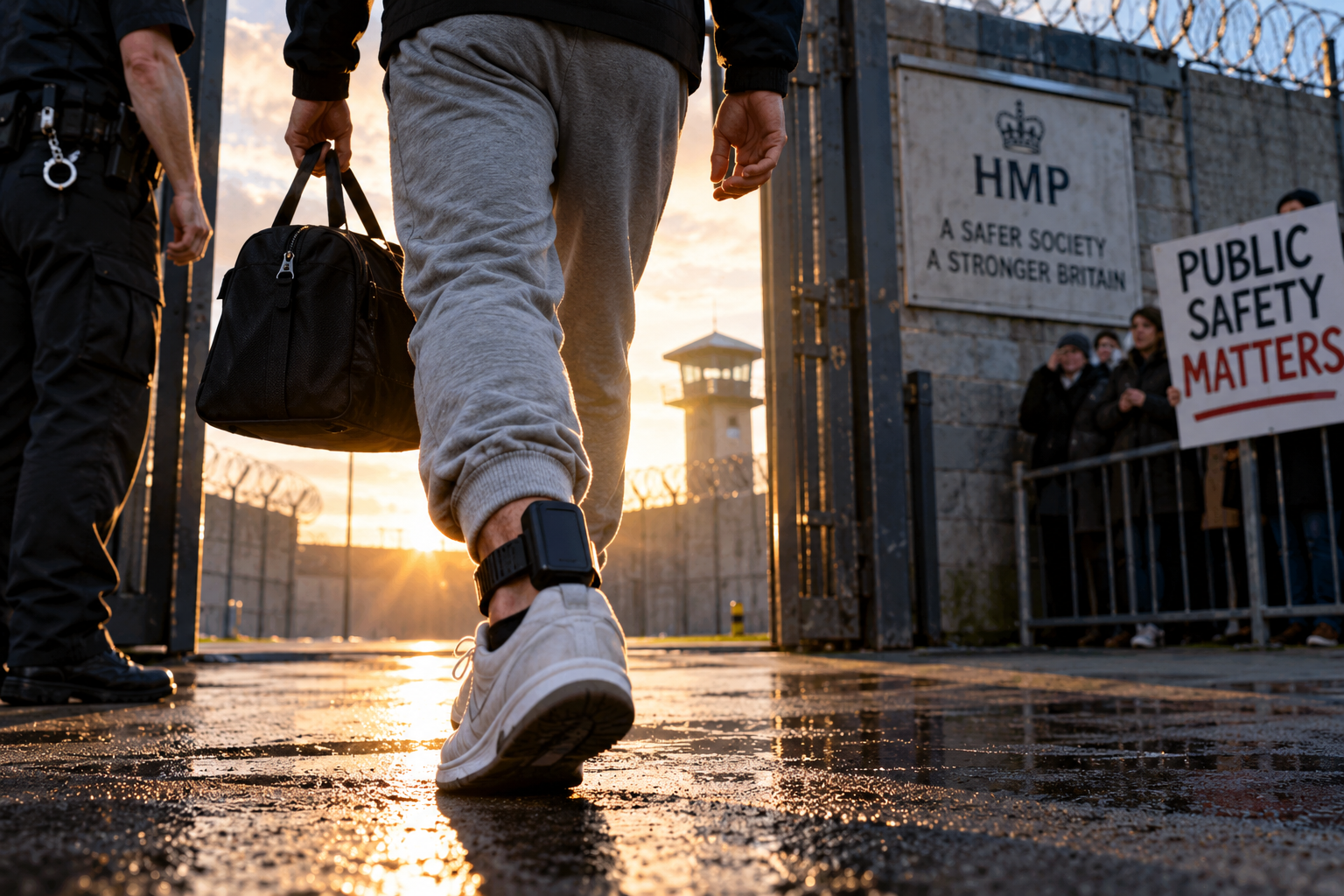 Early Prisoner Release Begins Today As Backlash Grows Over Safety And Tagging Failures