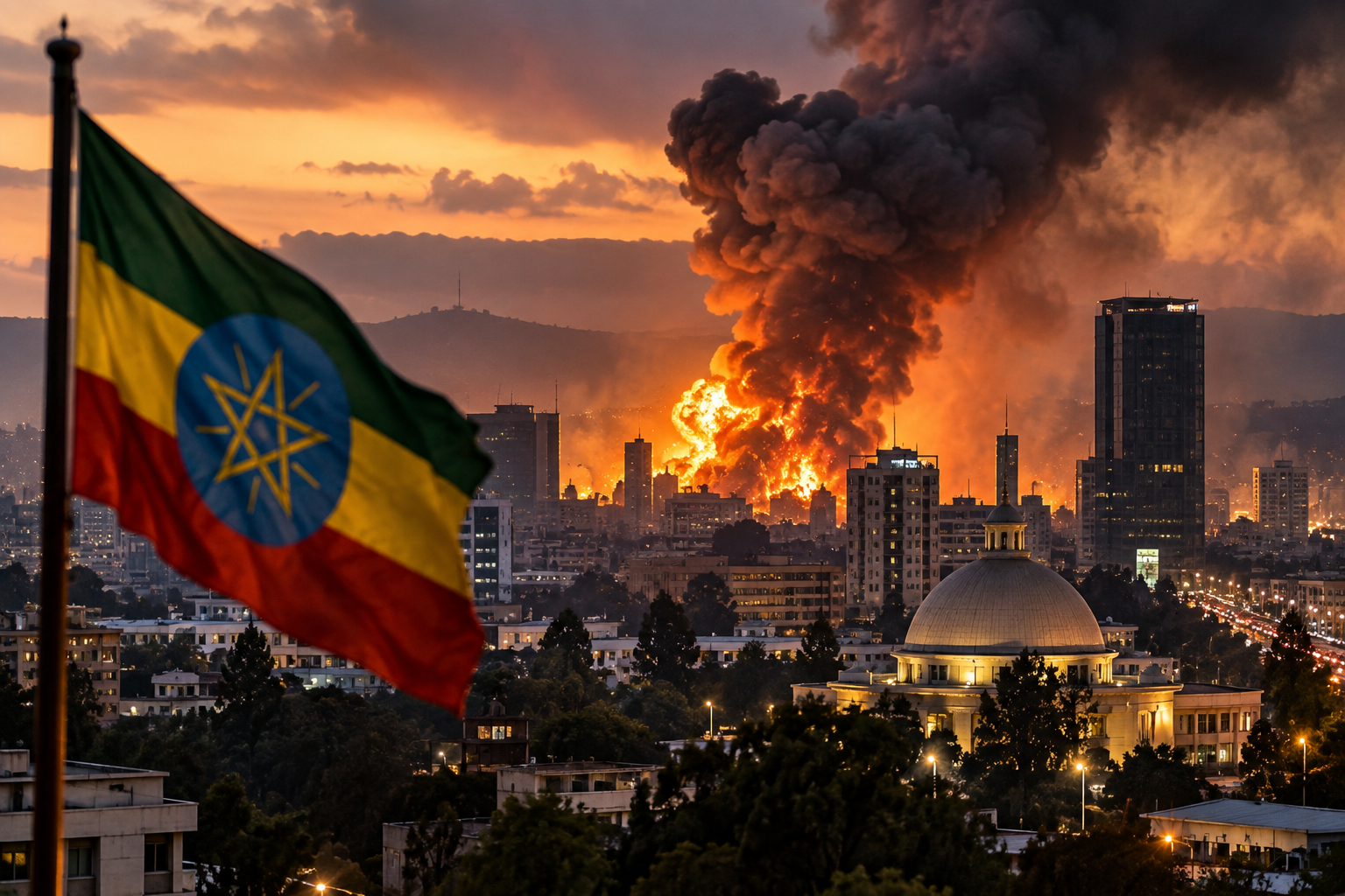 Explosions Heard Across Addis Ababa As Ethiopia’s War Enters A More Dangerous Phase