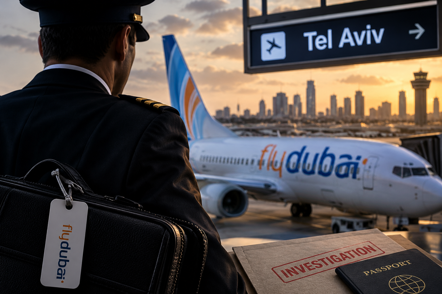 Flydubai Co-Pilot Allegedly Sought Airline Job To Carry Out Tel Aviv Attack