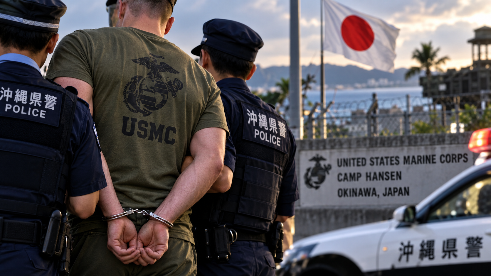 US Marine Arrested On Suspicion Of Killing Woman In Okinawa As Japan Lodges Strong Protest
