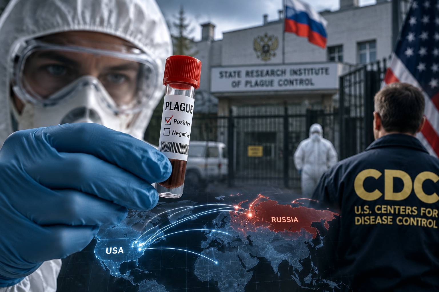 US Monitoring Russian Health Scare After Plague Institute Worker Dies