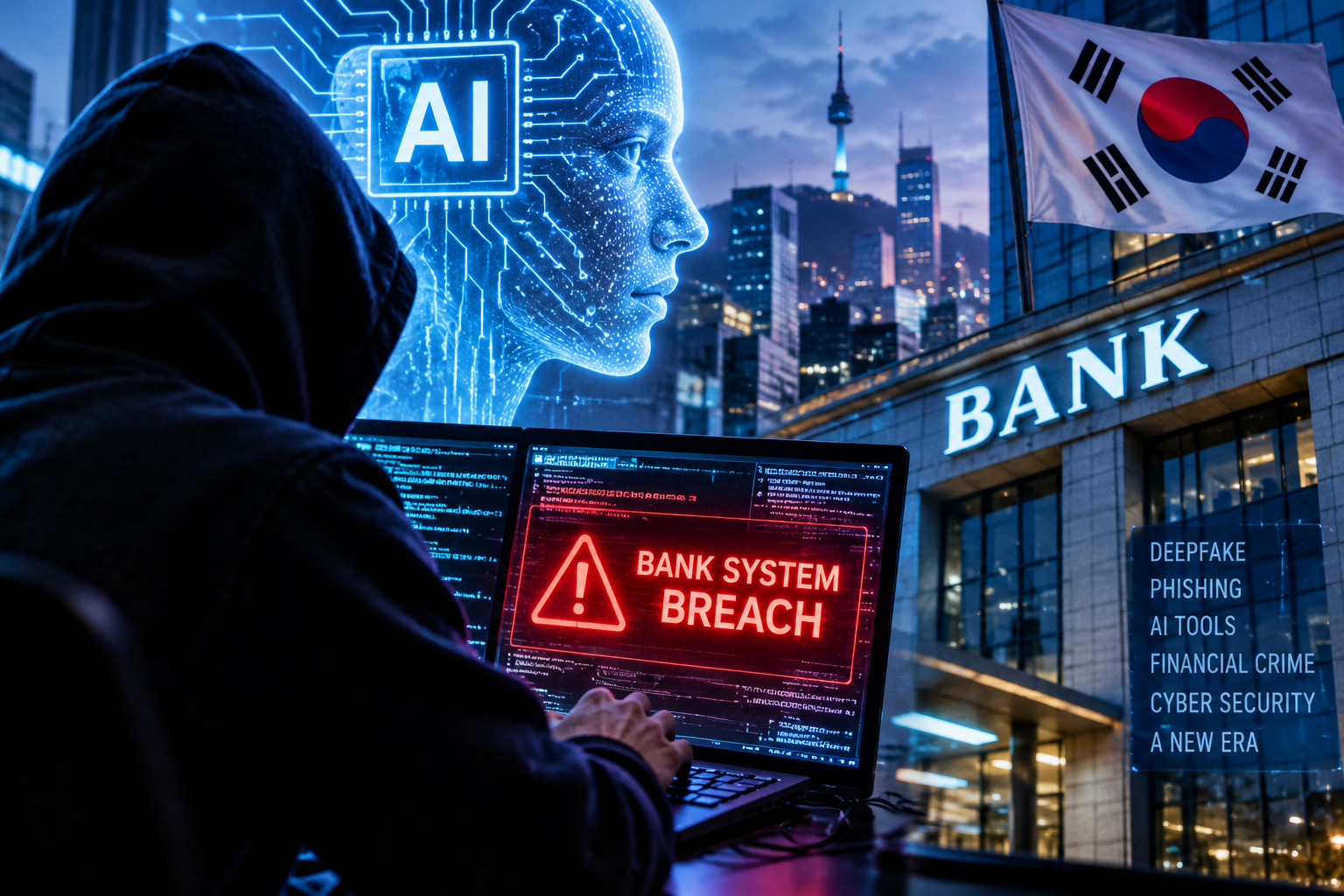 South Korea Says AI May Have Been Used To Hack Banks As Cyber Threat Enters New Era