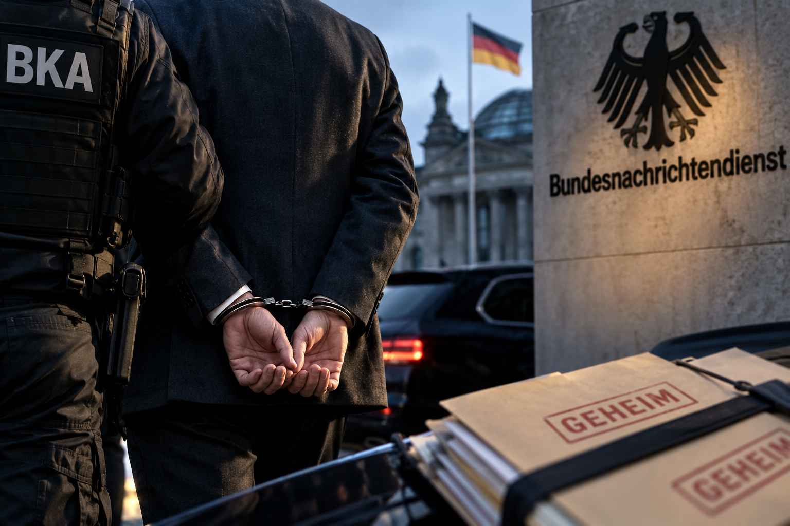 Former German Spy Chief Arrested In Explosive Treason Probe Over Alleged State Secrets