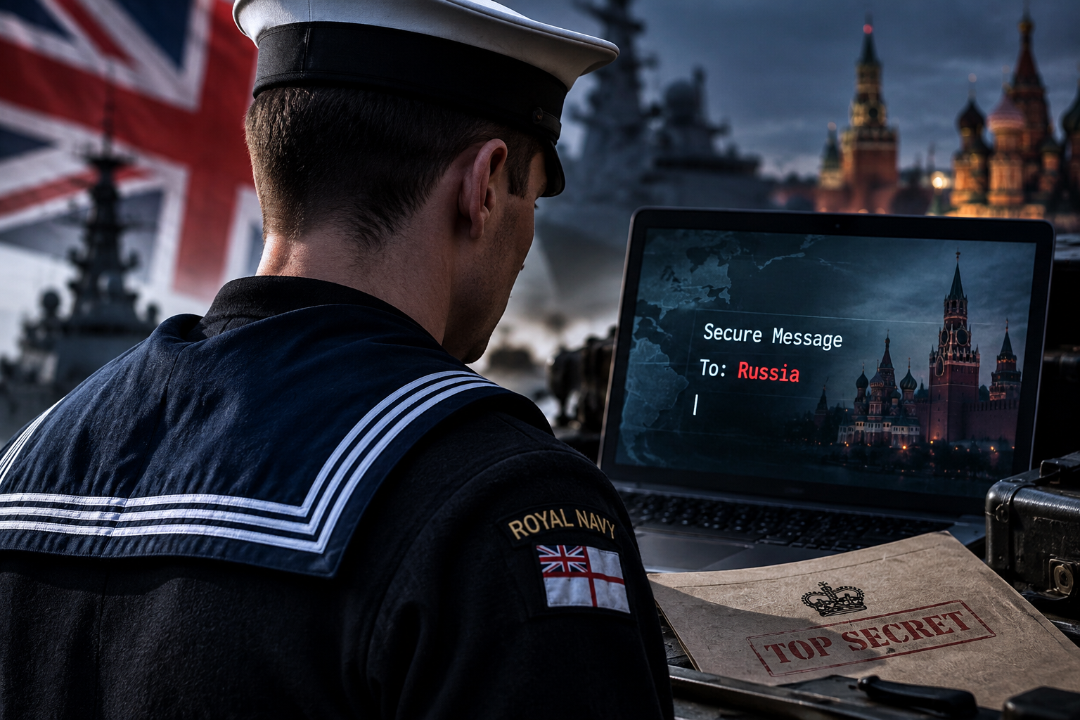 Royal Navy Sailor Accused Of Plotting To Leak Britain's Military Secrets To Russia