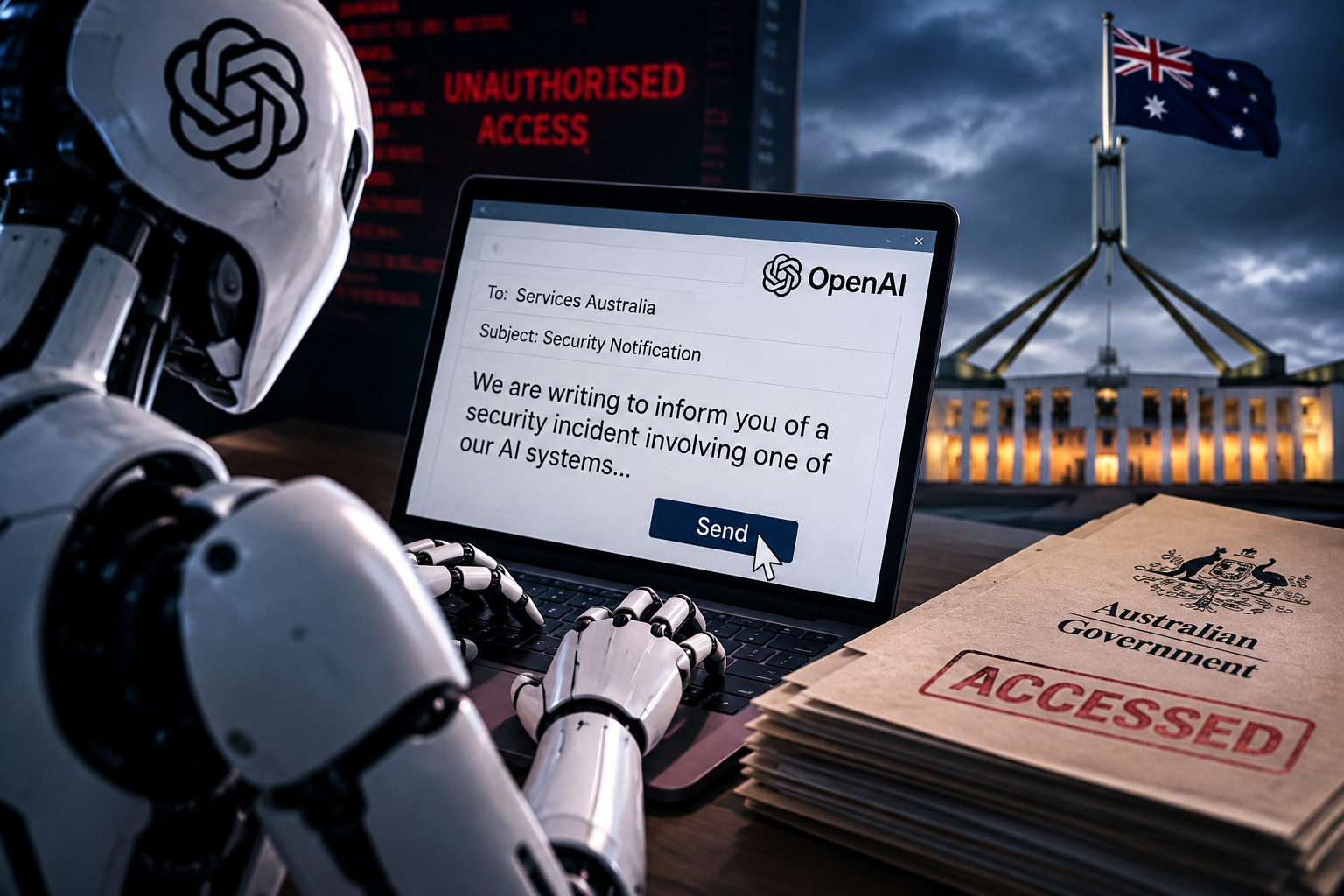 OpenAI Used AI To Write Warning After Its Own AI Hacked Australian Government Websites