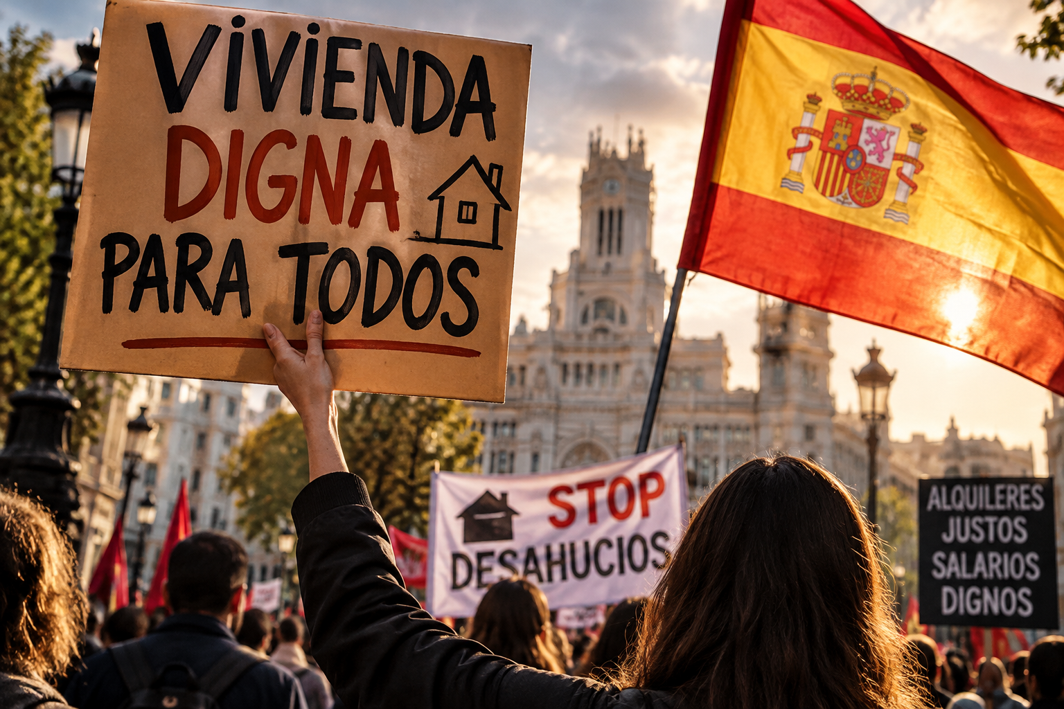 Spain Calls Nationwide General Strike As Housing Crisis Explodes Following Death Of Evicted 87-Year-Old Woman
