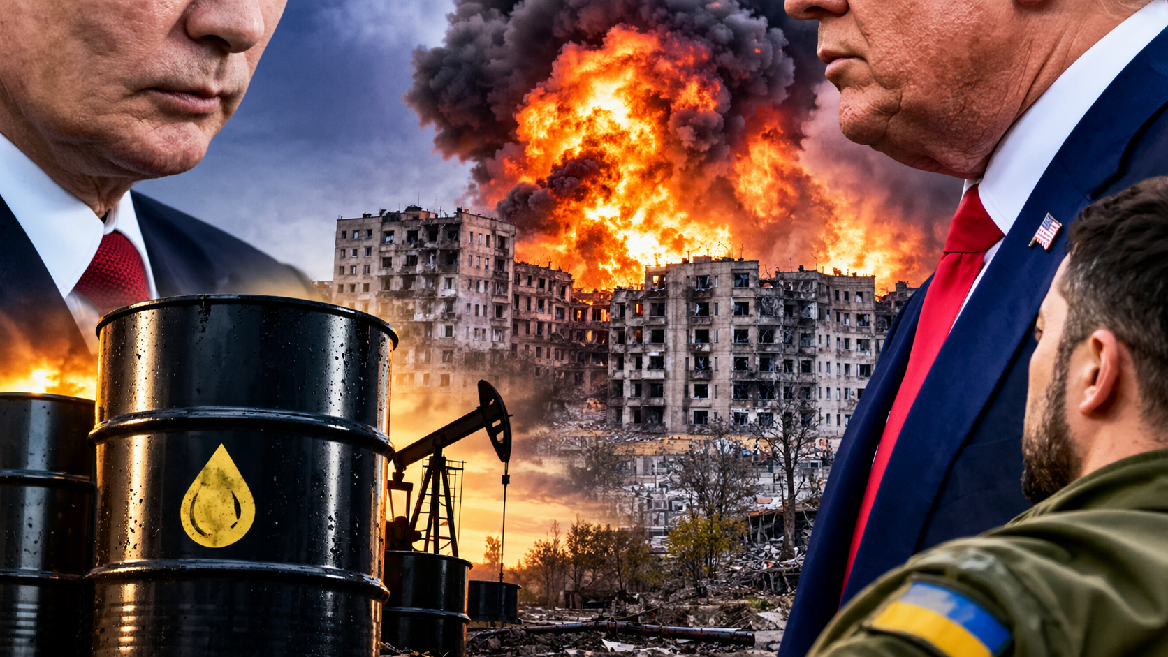 Russia Kills 15 Including Three Children Hours After Trump Strikes Controversial Diesel Deal With Putin