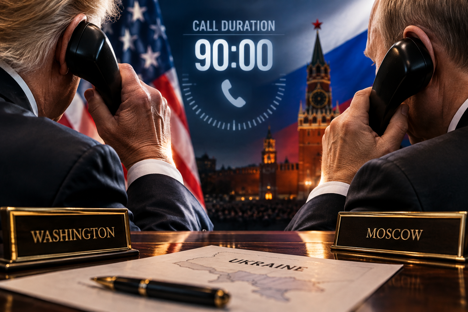 Trump And Putin Refused To Hang Up First During 90-Minute Call As Kremlin Reveals Extraordinary Detail