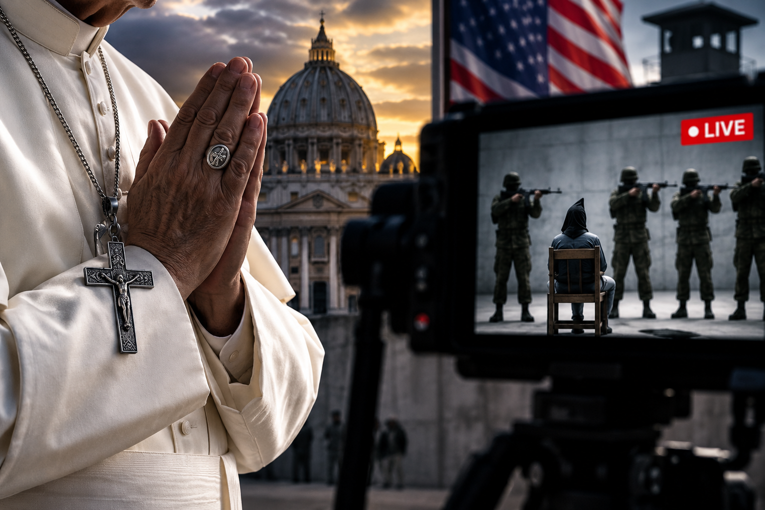 Pope Leo XIV Condemns Death Penalty As Trump's Plan To Livestream Firing Squad Execution Sparks Global Outrage