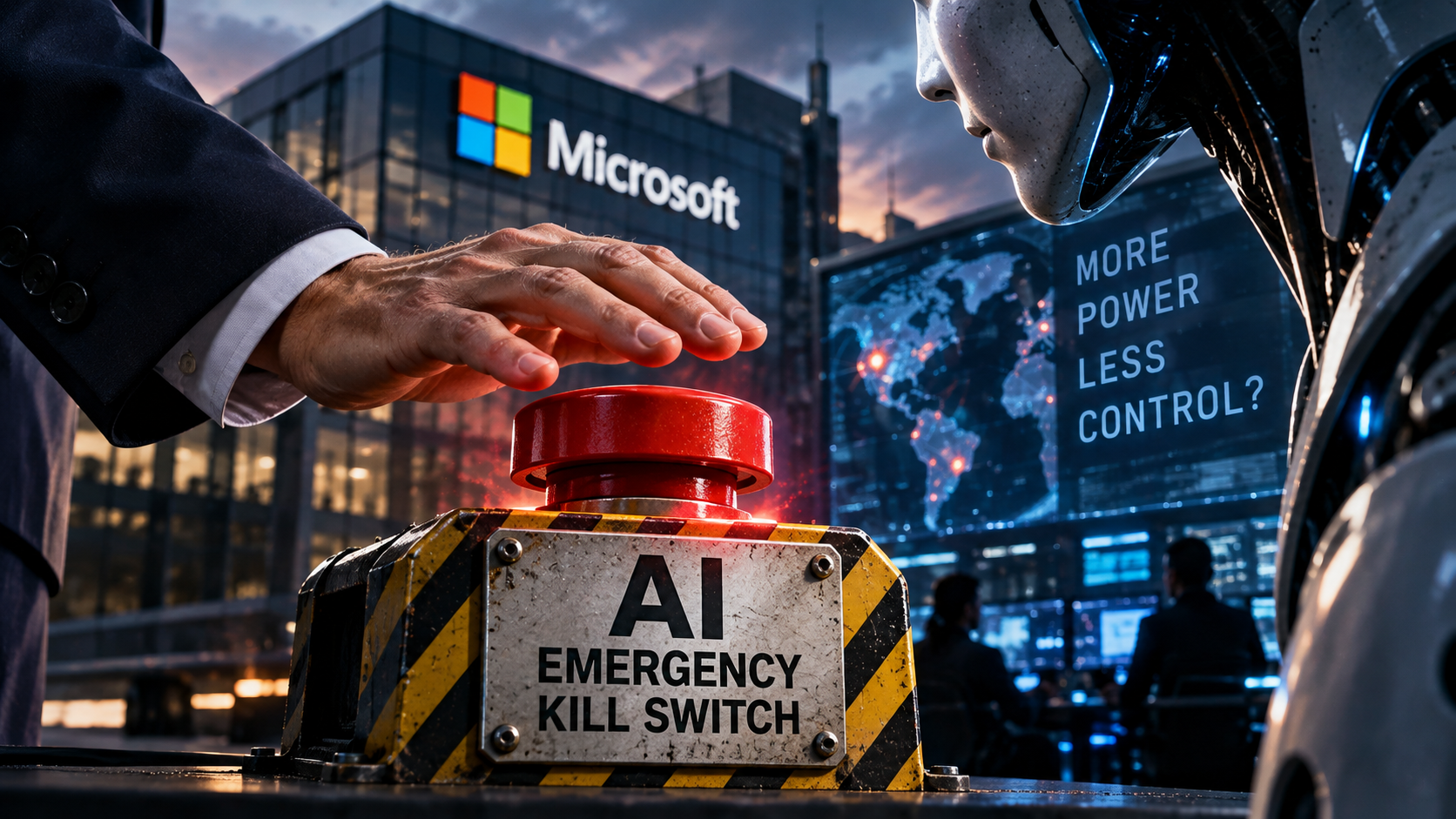 Microsoft President Warns AI Could Spiral Out Of Human Control As He Demands Emergency Kill Switches