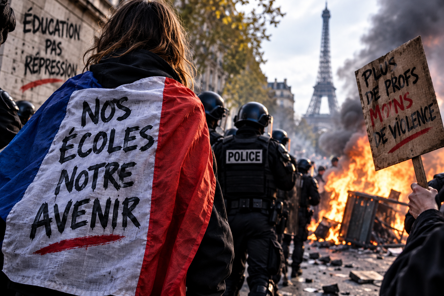 France Braces For Fresh Nationwide Student Protests After €30 Million Damage, Thousands Arrested And Teenagers Maimed