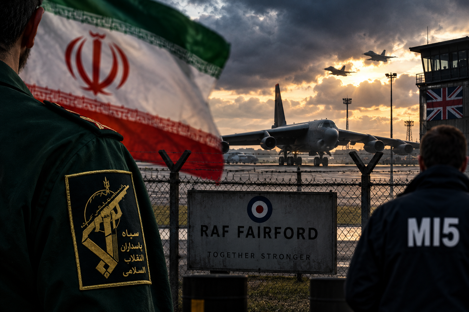 MI5 Warns Iran Is Targeting British Military Bases As Spy Chief Reveals RAF Fairford Was ‘Not Unique’