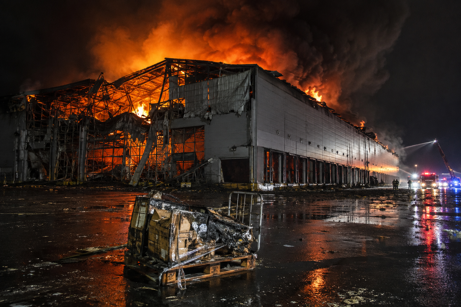 Another Russian ‘Amazon’ Depot Burns to the Ground as Ukraine Widens Its Deep-Strike War