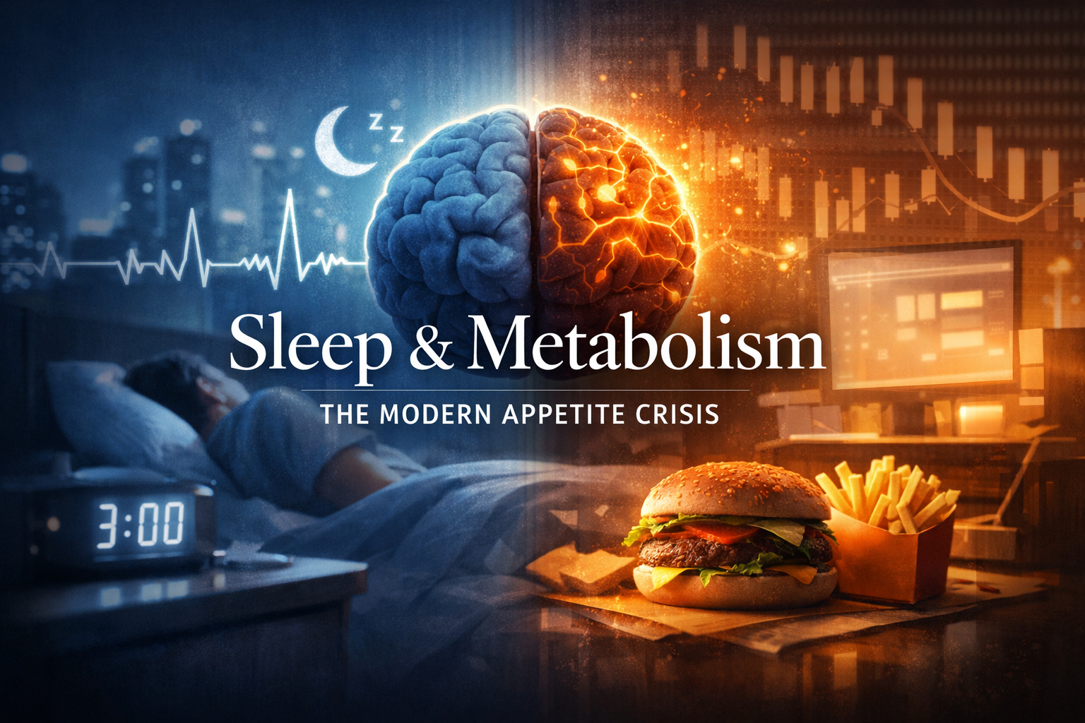 Sleep and weight gain are linked through appetite hormones, circadian rhythm, and late eating. Here’s how modern life disrupts metabolism.