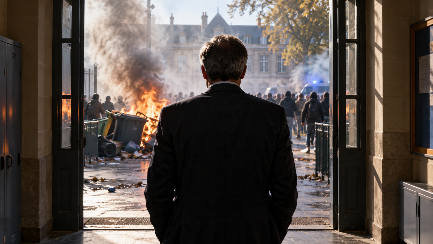 France’s Student Protests Reach A Dangerous Point As Emergency Crews Come Under Attack