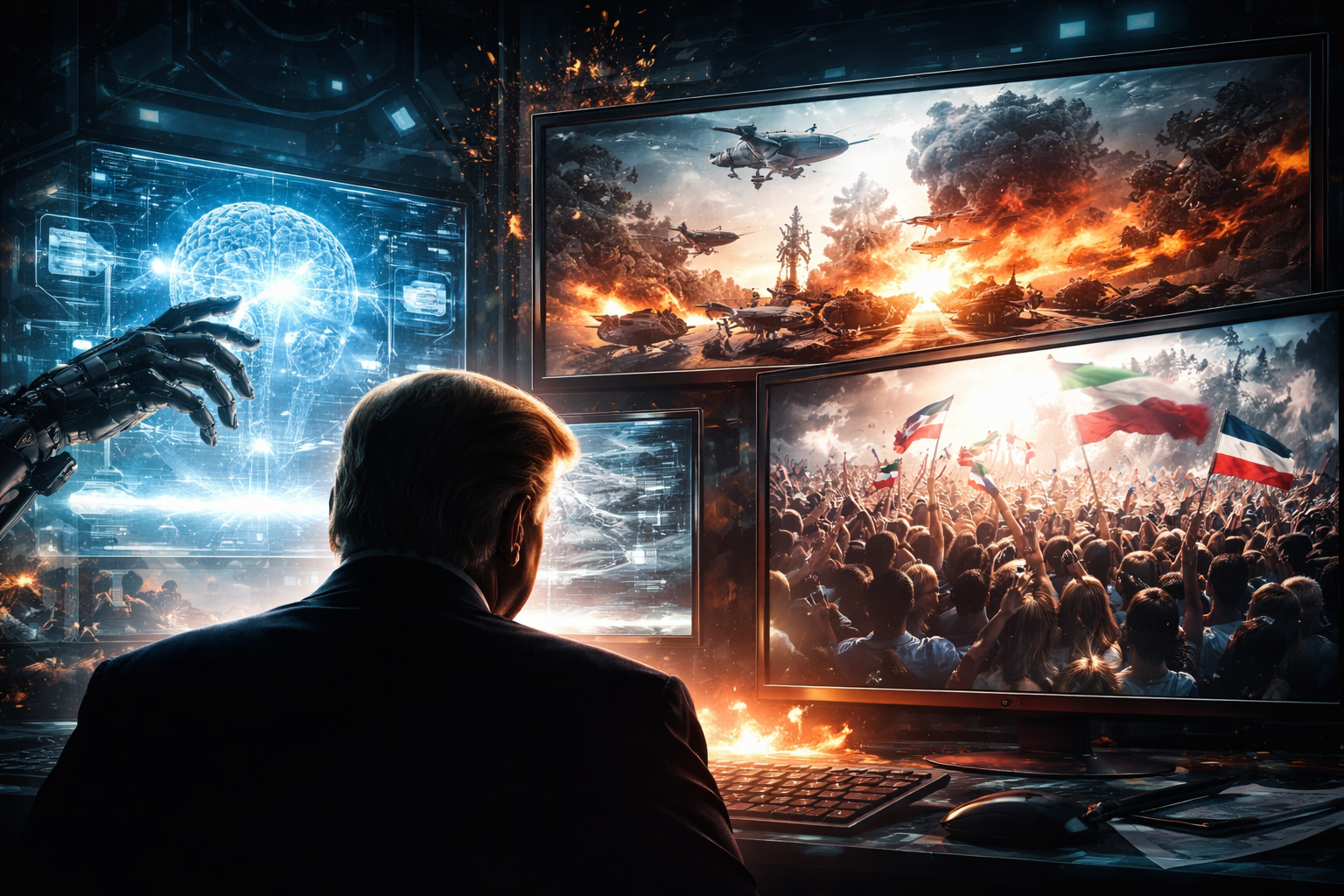 Are AI-Generated War Videos Coming From Iran? Trump Says Yes