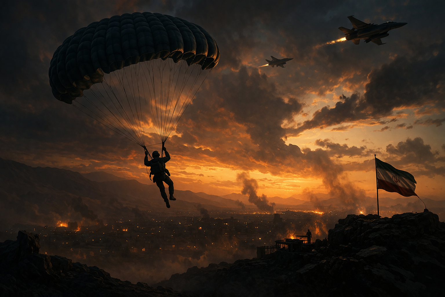 US Jet Down, Pilot Missing — Iran Turns Public Into Search Force