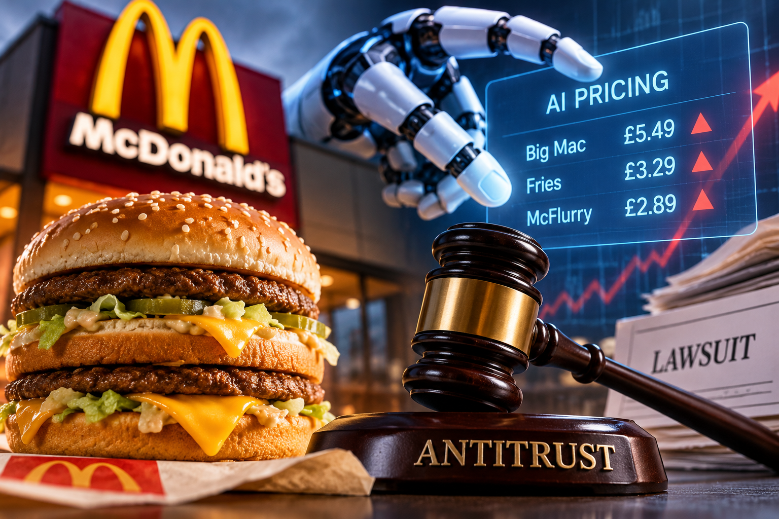 Big Mac Prices Under Scrutiny As McDonald’s Is Sued Over AI Pricing Tool
