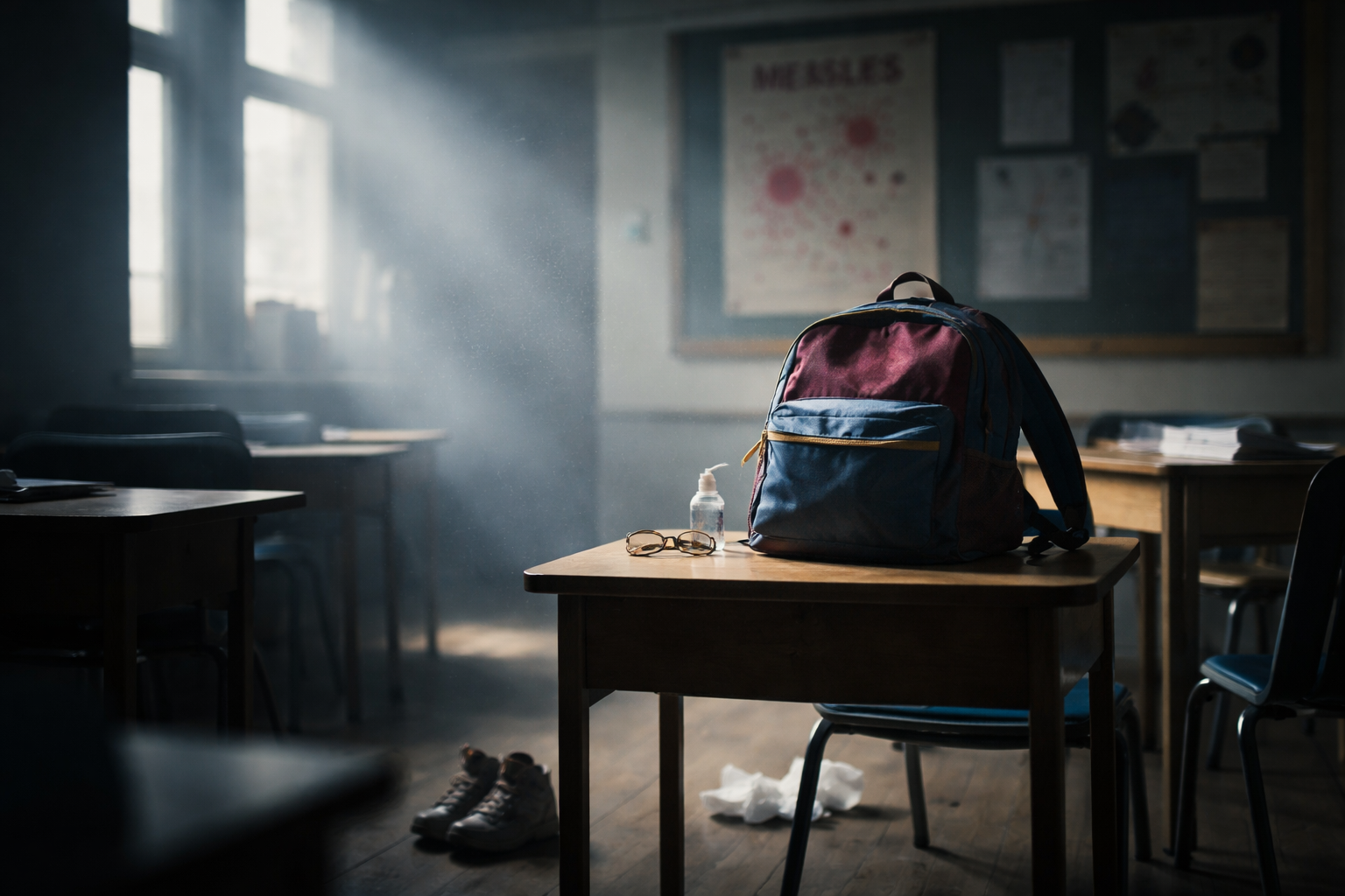 Measles is spreading through Enfield schools fast because it transmits before the rash. Here’s the school-network mechanic—and the 7-day plan to break chains.