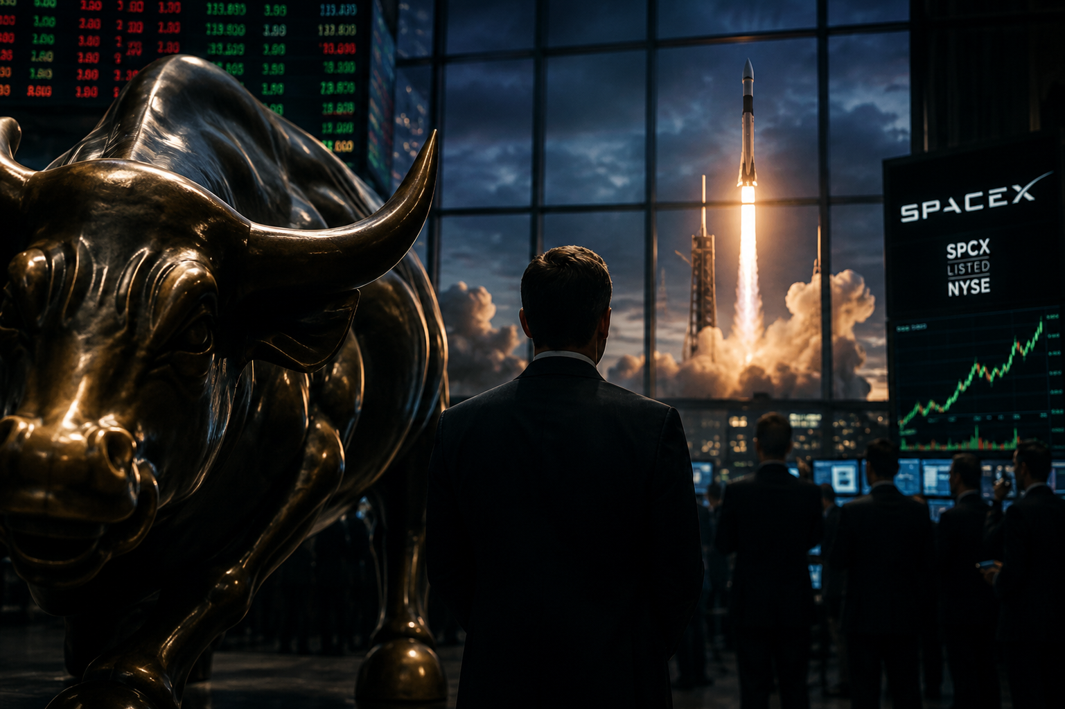 SpaceX's public debut could become a defining market moment