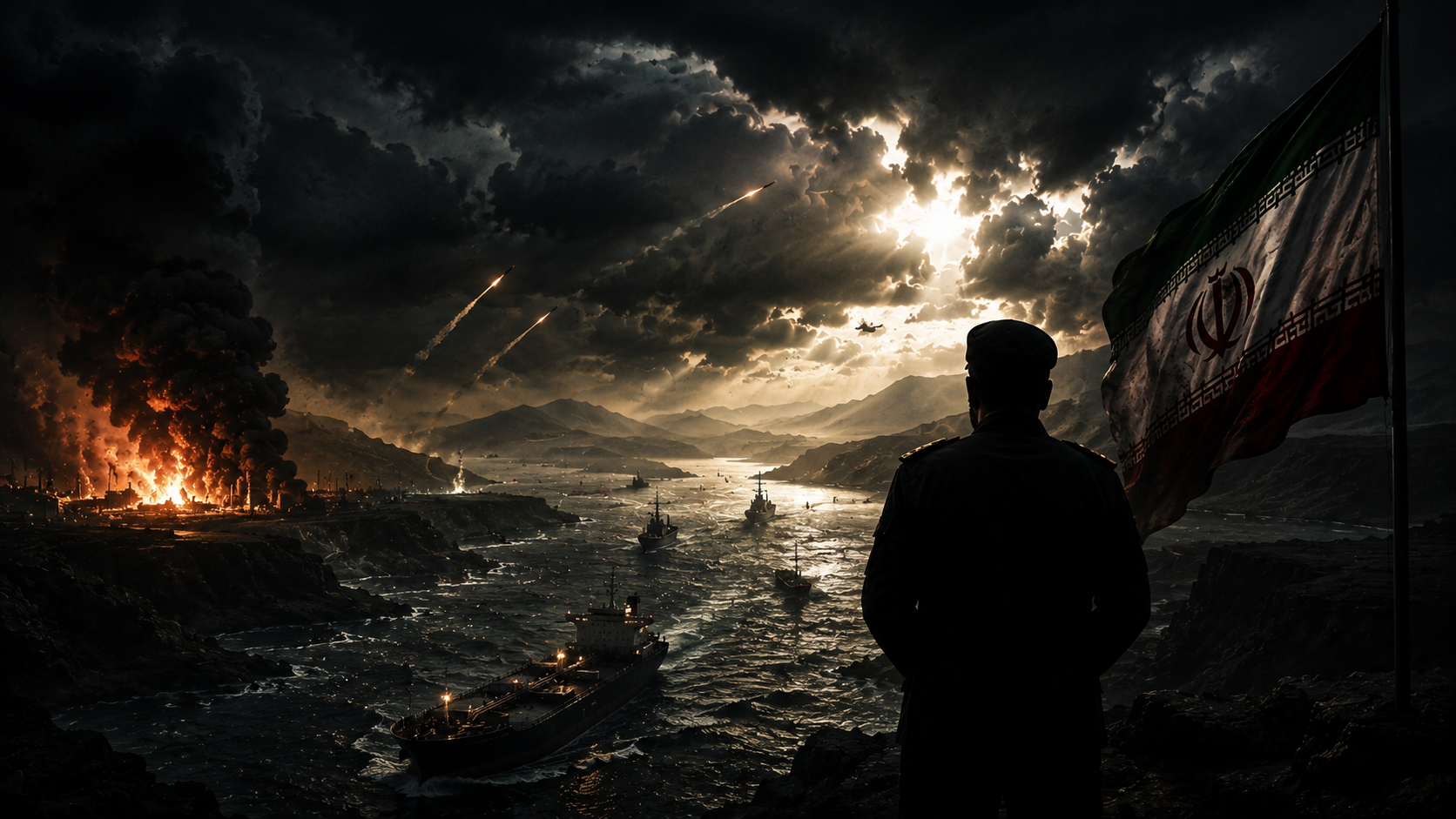 Iran Goes ‘Fully Offensive’ as New Hormuz Attack Pushes Gulf Back Towards War