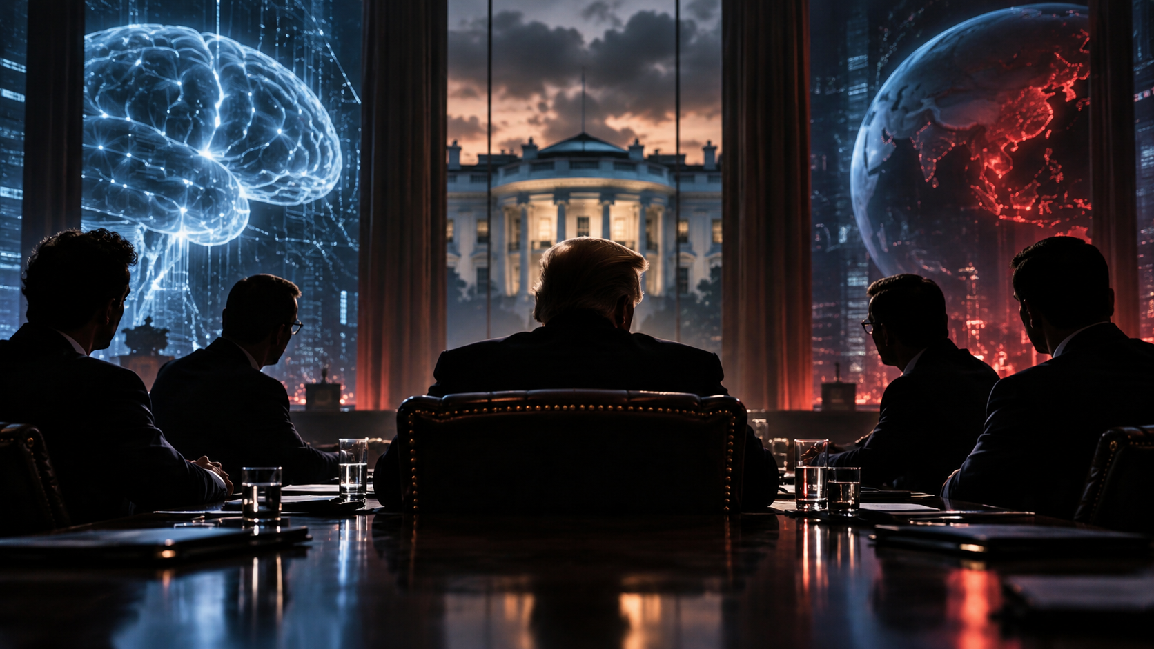 Trump Faces AI’s Biggest Names As Washington Searches For The Line Between Speed And Safety