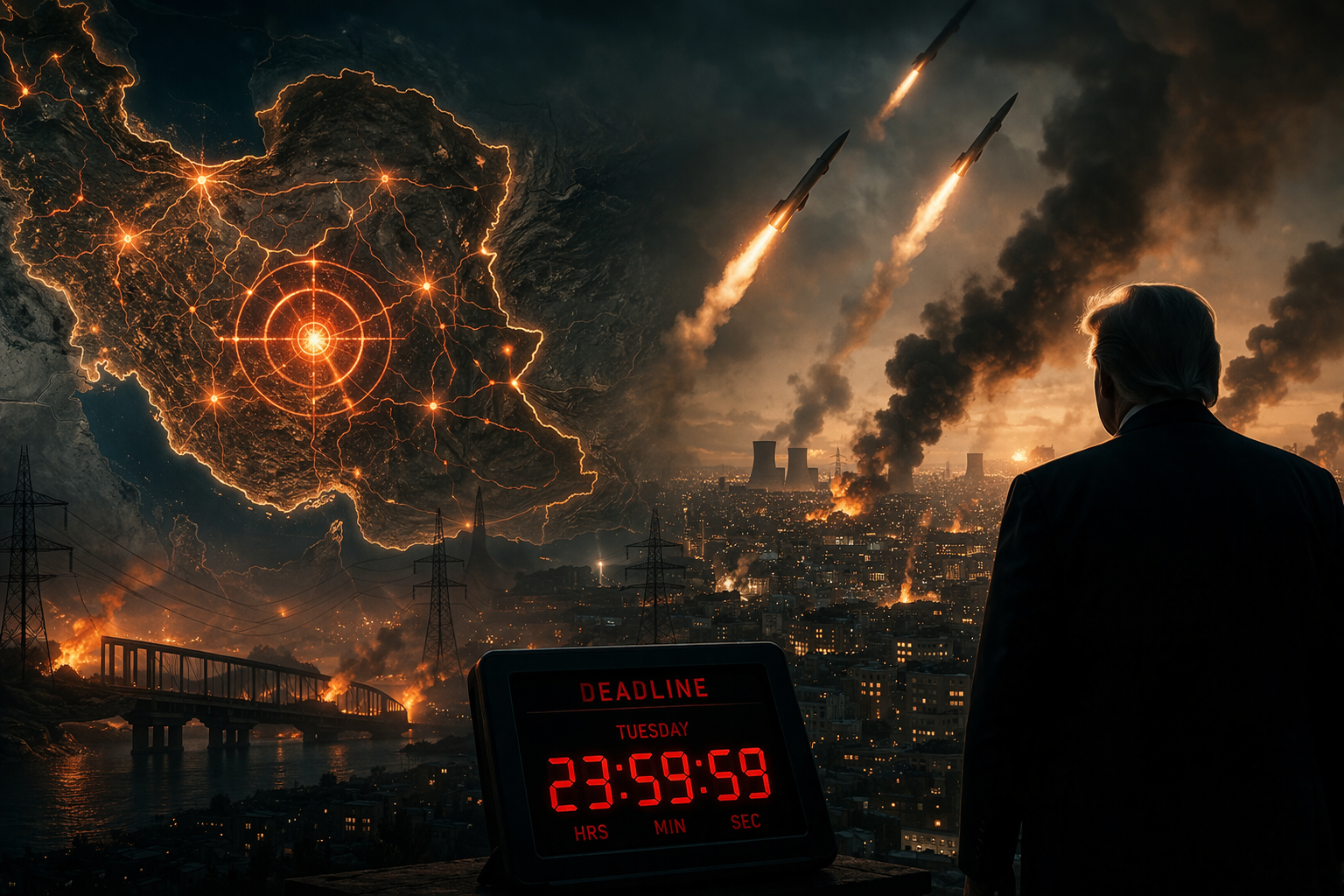 US Iran conflict 2026, Iran infrastructure strike, Strait of Hormuz crisis, modern warfare strategy