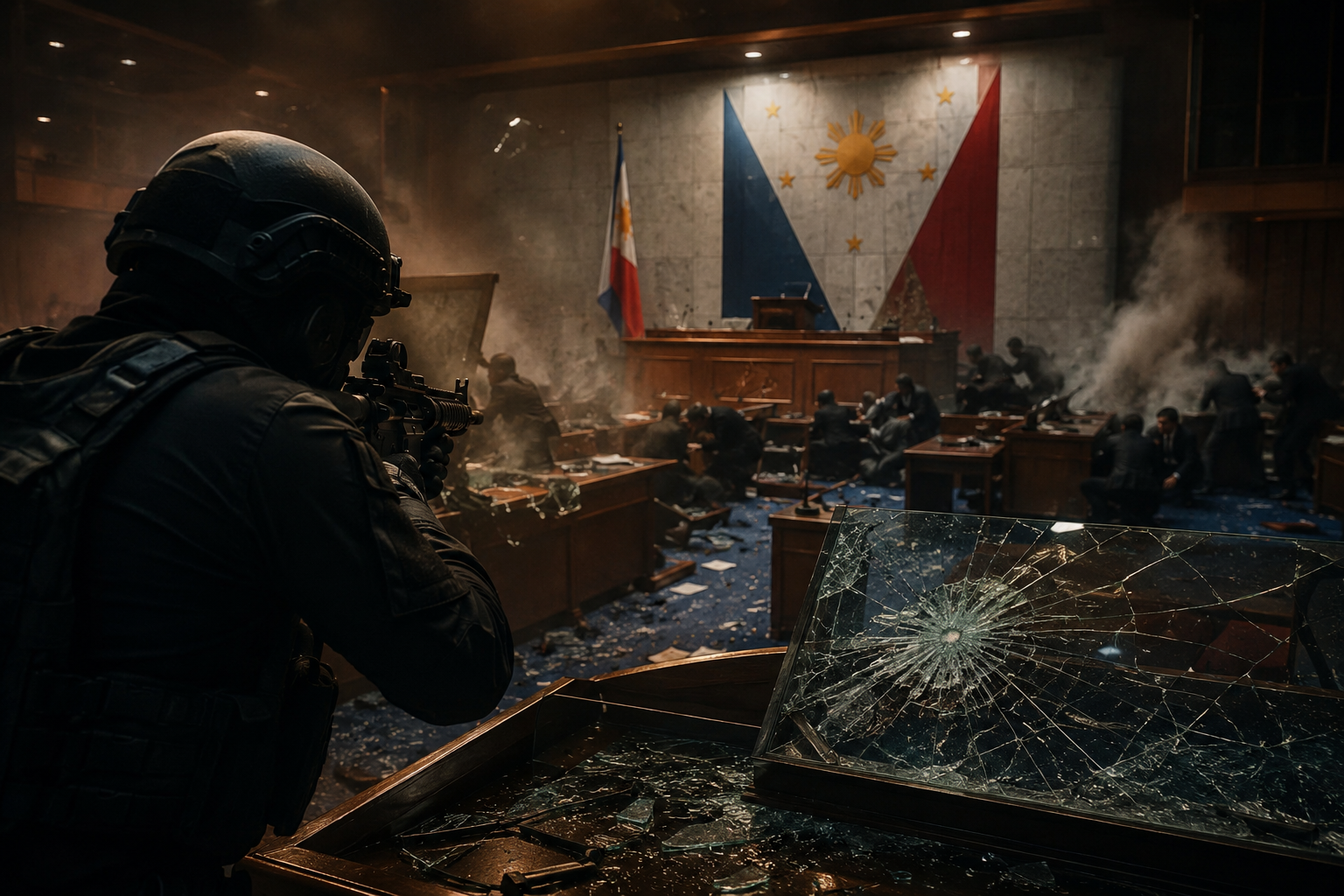 Why The Philippine Senate Gunfire Confusion Feels Bigger Than One Night Of Chaos